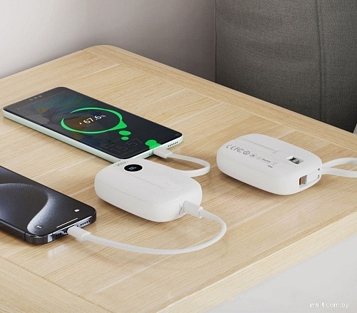 XO PR246 10000mAh (белый)