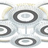 Припотолочная люстра Escada 10276/8 LED (белый)