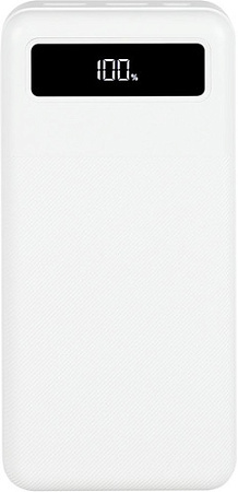 Внешний аккумулятор TFN Porta LCD PD 22.5W 30000mAh (белый)