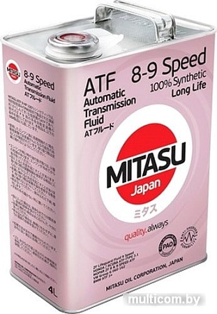 Трансмиссионное масло Mitasu MJ-309 ATF 9 HP 4л