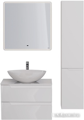 Lemark Зеркало Element 80x80 LM80Z-E (с подсветкой и подогревом)