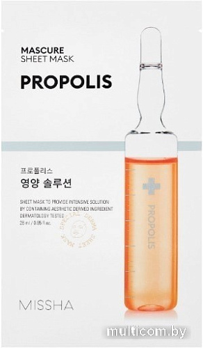 Missha Маска для лица Mascure Nutrition Solution Sheet Mask Propolis