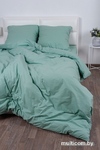 Постельное белье Миланика Фисташка 175x217 (поплин г/к)