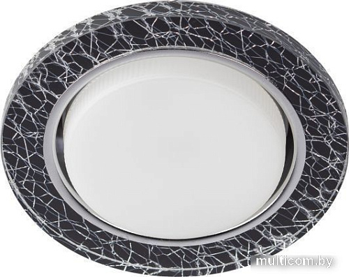 Точечный светильник ЭРА DK LD51 WH/BK GX53 Б0057464 (белый/черный) 