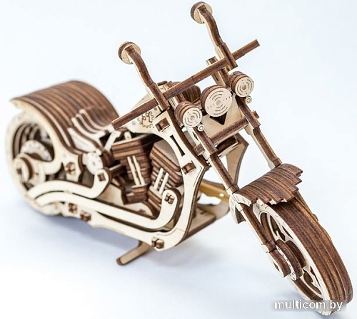Сборная модель Eco-Wood-Art Круизер с резиномотором