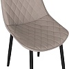 Стул Трия Oscar (черный муар/велюр L003 бежевый)