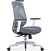 Кресло Norden Имидж Grey YS-0817H(D+T)W (белый пластик/серая сетка)