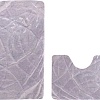 Набор ковриков Gokyildiz Standart 0.5x0.8 CROSS-7022-LIGHT-GRAY