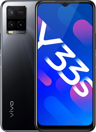 Смартфон Vivo Y33s 4GB/128GB международная версия (черное зеркало)
