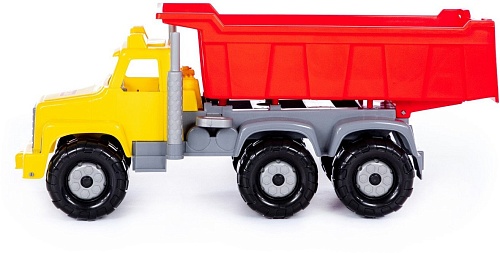 Самосвал Полесье Супергигант 96630 (желтый/красный)