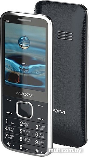 Мобильный телефон Maxvi X850 (синий)