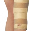 Ортез коленный Польза Со спиральными ребрами жесткости 0809 (р.4, бежевый)