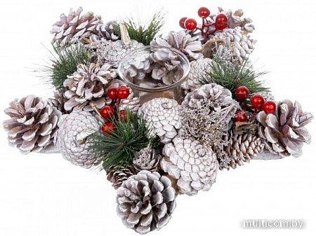 Подсвечник Elan Gallery Зимняя вишня 450132