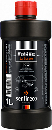 Senfineco Высококонцентрированное моющее средство Senfineco Car Wash and Wax Shampoo 9952 1л