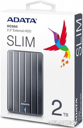 Внешний накопитель A-Data HC660 AHC660-2TU31-CGY 2TB