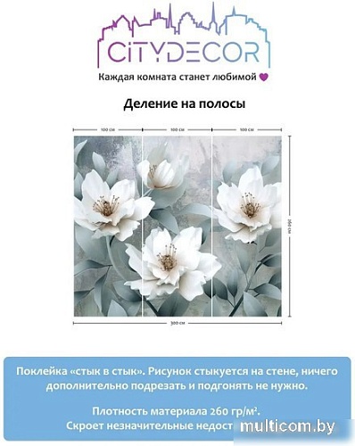 Фотообои Citydecor Абстракция 41 300x260