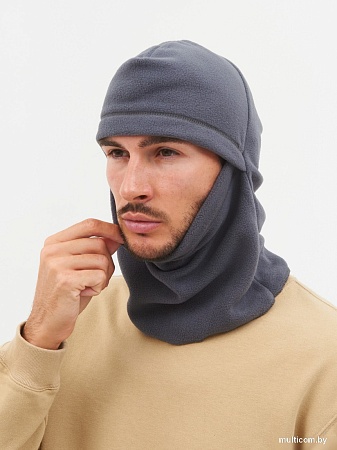 Горнолыжная балаклава Huntsman Флис 10460 (р-р 58-61, серый)