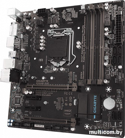 Материнская плата Gigabyte B360M D3P (rev. 1.0)