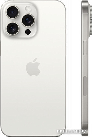 Смартфон Apple iPhone 15 Pro Max 512GB (белый титан)