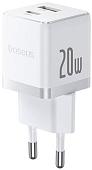 Baseus Palm Fast Charger C+U 20W EU P10111608213-01 (белый)