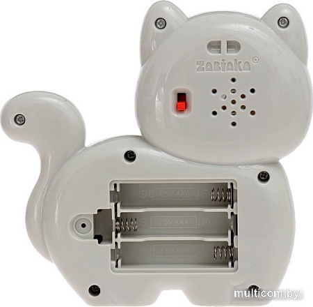 Развивающая игрушка Zabiaka Милый дружок 9340103 (серый)