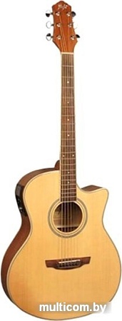 Электроакустическая гитара Flight AG-210 CEQ NA