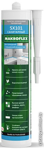 Герметик Makroflex SX 101 санитарный (290 мл, прозрачный)