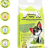 Наполнитель для туалета Doyzer Tofu Зеленый чай 6 л