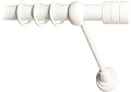 Lm Decor Цилиндр (белый глянец, гладкая, 4м 25мм, 1 ряд)