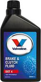 Тормозная жидкость Valvoline Brake & Clutch Fluid DOT 4 1л