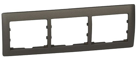 Рамка Legrand Galea Life 771203 (темная бронза)