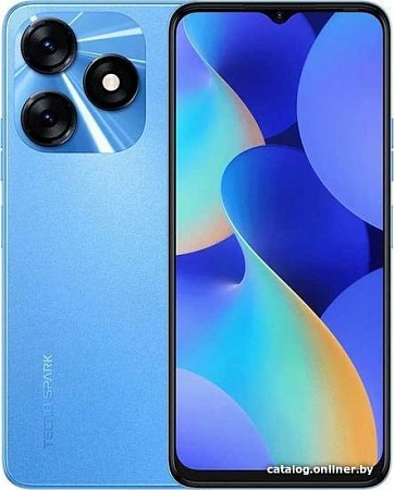 Смартфон Tecno Spark 10 4GB/128GB (синий)