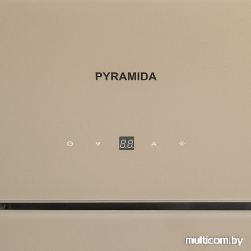 Кухонная вытяжка Pyramida HES 30 (C-600 mm) Sand /AJ