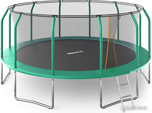 Батут Unix Line Supreme Basic 16 ft (green)