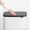 Brabantia Bo Touch Bin Hi 60 л (белый)