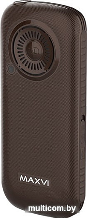Мобильный телефон Maxvi B21ds (коричневый)