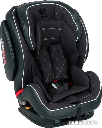 Автокресло Lorelli Mars+ SPS Isofix 2017 Black Leather