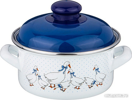Кастрюля Agness Гуси 951-039