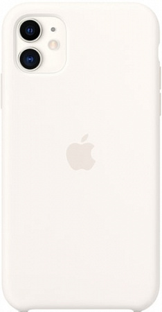 Чехол Apple Silicone Case для iPhone 11 (белый)