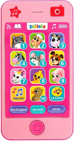 Развивающая игрушка Zabiaka Музыкальный телефончик. Для хорошей девочки 2519373
