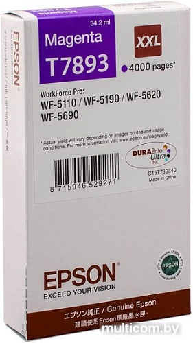 Картридж Epson C13T789340