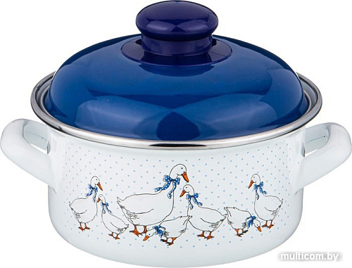 Кастрюля Agness Гуси 951-039