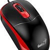 Мышь Genius DX-111 USB-A (черный/красный)
