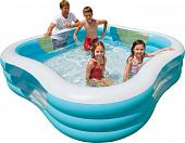 Надувной бассейн Intex Swim Center 229х56 (бирюзовый) [57495]