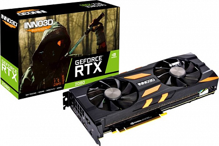 Видеокарта Inno3D GeForce RTX 2080 X2 OC 8GB GDDR6 N20802-08D6X-1180633