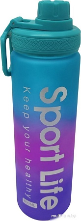 Бутылка для воды Sundays Life (0.8л, фиолетовый)
