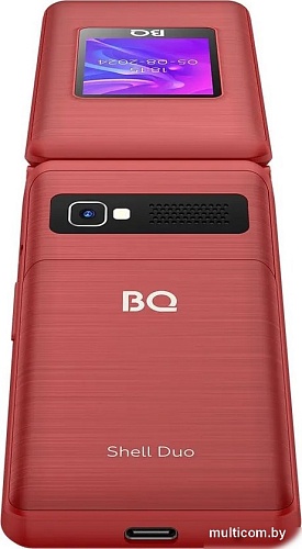 Кнопочный телефон BQ BQ-2412 Shell Duo (красный)