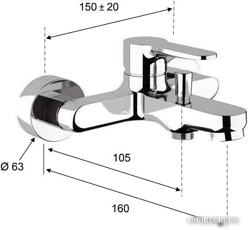 Смеситель Remer Winner W 05