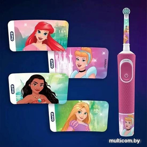 Электрическая зубная щетка Oral-B Kids Disney Princess D100.413.2K