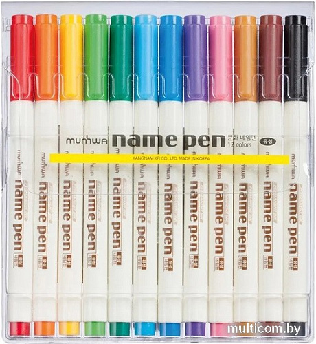 Набор маркеров MunHwa Name Pen NP12 (ассорти)